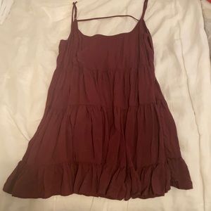 Maroon brandy Melville dress